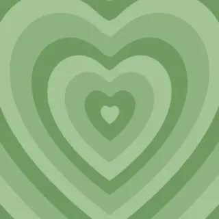 ❤️ heart, green, layers, love, geometric, pattern, valentine's day telegram sticker
