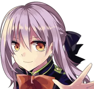 😀 Anime, Meisje, Personage, Manga, Kunst, Illustratie whatsapp sticker