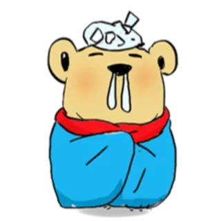 Bear @StikerDi telegram stickers