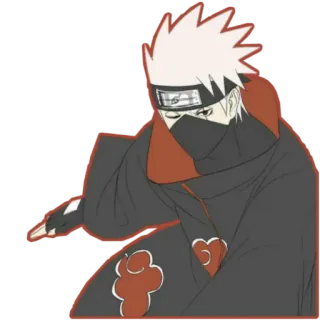 😠 Kakashi Naruto 애니, 나루토, 카카시, 닌자, 만화, 하타케 카카시 telegram sticker