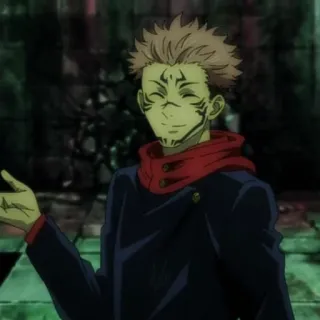 ⛓ Ryomen Sukuna Jujutsu Kaisen Anime, Jujutsu Kaisen, Sukuna, Ryomen Sukuna, Espíritu Maldito telegram sticker