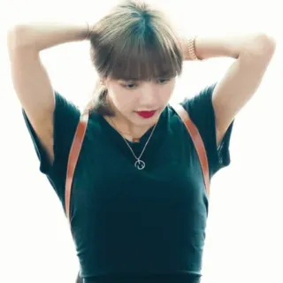 🐚 Lisa Лиса, K-pop, певица, знаменитость, музыка, айдол telegram sticker