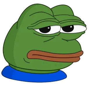 😐 Pepe the Frog Mème, Grenouille, Pepe telegram sticker