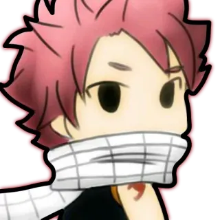 👀 Natsu Dragneel Fairy Tail Anime, Mangá, Personagem, Fairy Tail, Natsu Dragneel telegram sticker
