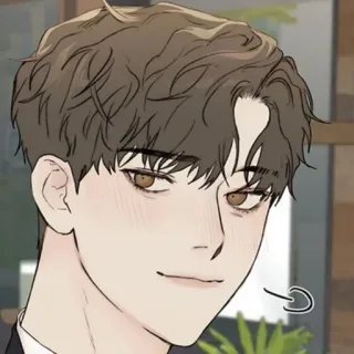 🧋 man, male, portrait, illustration, drawing telegram sticker