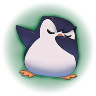 🙅 pinguino, dab, carino, animale, uccello telegram sticker