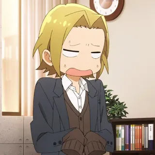✏️ Anime, Horimiya, Personagem, Mangá telegram sticker