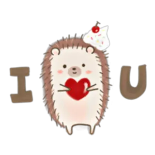 Muffin The Hedgehog (FULL) [ENG] @WSZB_Stickers whatsapp stickers