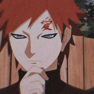 🤔 Gaara Naruto 愛 Anime, Manga, Gaara, Naruto, Personaje, Arena, Ninja telegram sticker