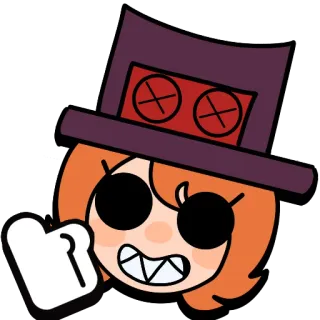 👍 Cartoon, Personage, Wijzen, Emoji, Expressie telegram sticker