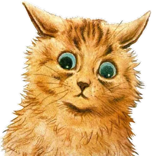 🙁 chat, animal, animal de compagnie, chaton, mignon, drôle, dessin telegram sticker