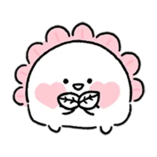 🌸 kawaii, dễ thương, chibi, hồng, nhân vật, hoạt hình, nhãn dán, đáng yêu telegram sticker