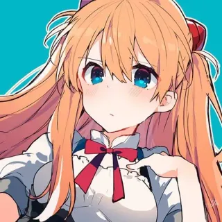 ❤️ Anime, Gadis, Lucu, Manga, Kartun telegram sticker
