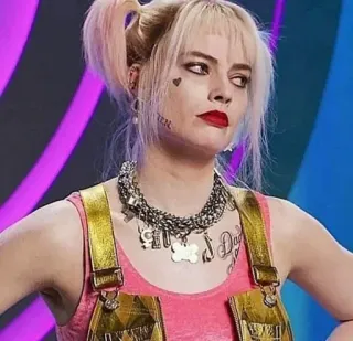 💎 Harley Quinn Birds of Prey rotten Harley Quinn, DC Comics, Birds of Prey, antihero, villain telegram sticker