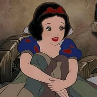 ⛄️ Snow White 백설공주, 디즈니, 공주, 만화, 애니메이션, 동화 telegram sticker