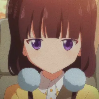 🍇 anime, girl, cute, cartoon, character telegram sticker