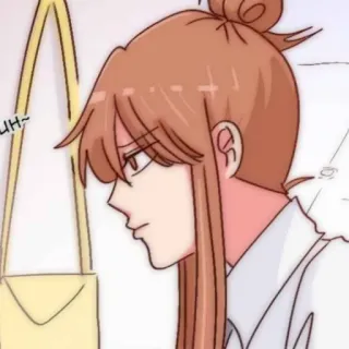 🩸 uh~ การ์ตูน, อนิเมะ, ผู้หญิง, ผู้หญิง, ผม, ใบหน้า, การแสดงออก telegram sticker