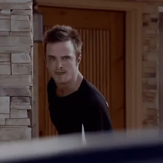 🚬 Jesse Pinkman Breaking Bad Jesse Pinkman, Breaking Bad, shushing, silent, hush, be quiet, meme telegram sticker