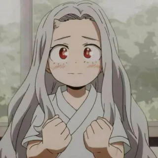 🥺 Eri My Hero Academia anime, my hero academia, eri, cute, girl, character telegram sticker