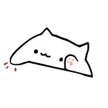Я украл чёрно-белого telegram stickers