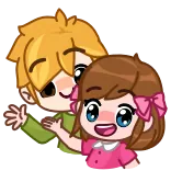 Love Story | @Premium_Emojis_Telegram telegram emojis 👋