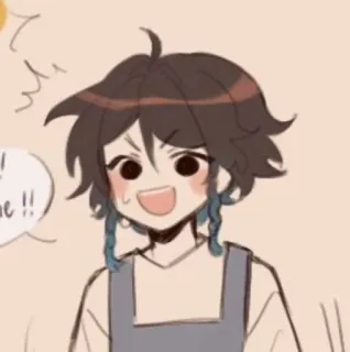 🌟 Venti Genshin Impact Anime, Genshin Impact, Venti, Słodkie, Postać telegram sticker