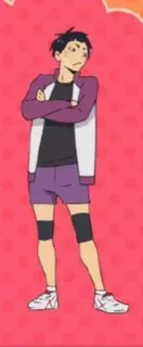 🌟 Asahi Azumane Haikyuu anime, haikyuu, sticker, character, asahi azumane telegram sticker