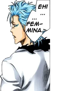 🗣 EHI...
...FEMINA. Anime, Manga, Postać whatsapp sticker