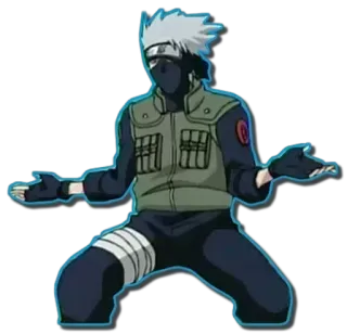 🤷‍♂ Kakashi Naruto Anime, Kakashi, Naruto, Ninja, Charakter, Cartoon whatsapp sticker