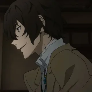 ✨ Osamu Dazai Bungou Stray Dogs อนิเมะ, Bungou Stray Dogs, โอซามุ ดาไซ, ดาไซ, ตัวละคร, การ์ตูน telegram sticker