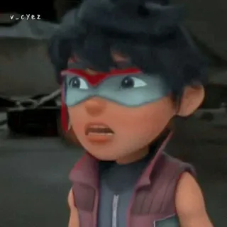 🥢 Boboiboy animación, dibujos animados, personaje, Boboiboy whatsapp sticker