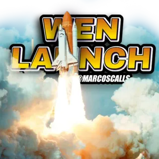 😀 WEN LAUNCH rocket, space, launch, meme, shuttle, exploration, outer space telegram sticker