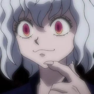 🧊 Neferpitou Hunter x Hunter anime, manga, neferpitou, hunterxhunter telegram sticker