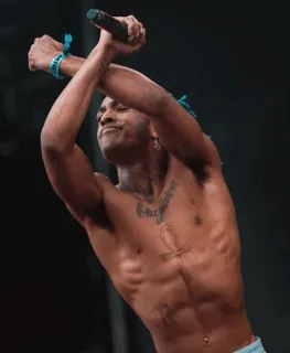 🖤 XXXTentacion musician, rapper, singer, performer telegram sticker