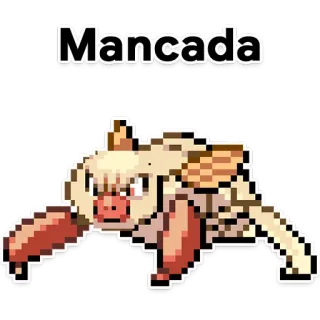 😂 Mancada 動物, 生き物, ファンタジー, デジタルアート telegram sticker
