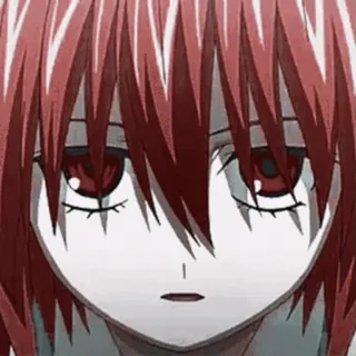 🙂 anime, manga, red hair, character telegram sticker