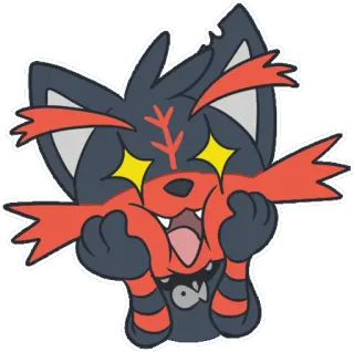 😁 pegatina, dibujos animados, kawaii, lindo, chibi, gato whatsapp sticker