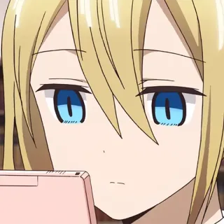 😦 Hayasaka Ai Kaguya-sama: Love Is War Anime, Hayasaka Ai, Kaguya-sama: Love Is War, Videospiel, niedlich, blond telegram sticker