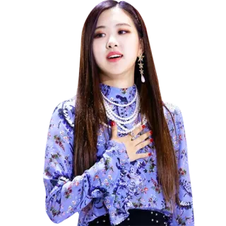😉 kpop, mawar, musik, penyanyi, wanita, potret telegram sticker
