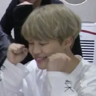 🌷 Jimin kpop, bts, jimin, ídolo, cantante, sonrisa, lindo, fan whatsapp sticker