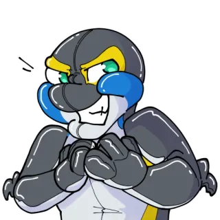 😈 anthropomorphe, dessin animé, animal, personnage, furry telegram sticker