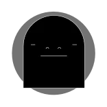 😡 abstract, minimalist, simple, character, illustration telegram sticker