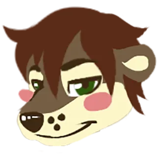 😉 Фурри, Животное, Мультфильм, Персонаж telegram sticker