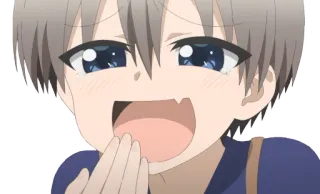 🤣 Uzaki Hana Uzaki-chan Wants to Hang Out! Аниме, Манга, Узаки, Милые, Смешные, Вайфу telegram sticker