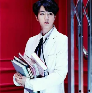 👨‍⚕ Jin Jin, BTS, K-pop, ca sĩ, sách telegram sticker