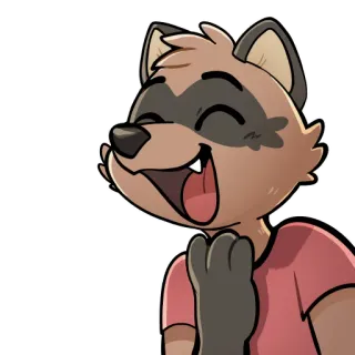 Radicoon! whatsapp stickers