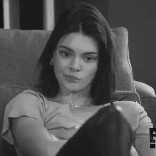 🧷 Kendall Jenner kendall jenner, persona, celebrità, modella telegram sticker
