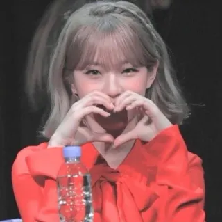 🧸 wanita, orang, hati, cinta, korea, idola telegram sticker