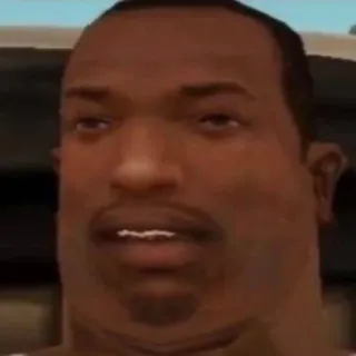 😧 Carl Johnson Grand Theft Auto: San Andreas cj, grand theft auto, san andreas, carl johnson telegram sticker