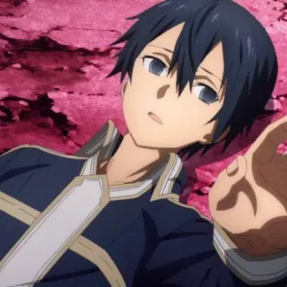 ♟ Kirito Sword Art Online Anime, Personaje, Kirito, Sword Art Online telegram sticker